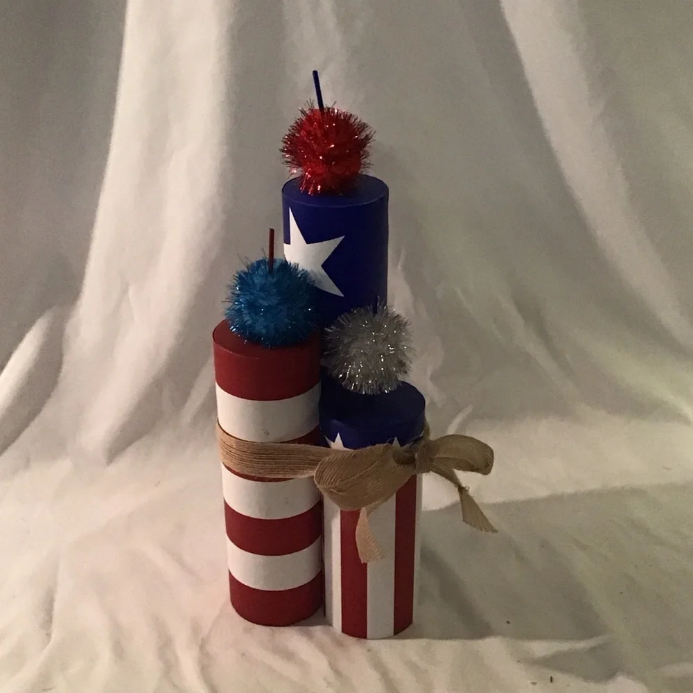 Patriotic Red, White, and Blue Party Decorations